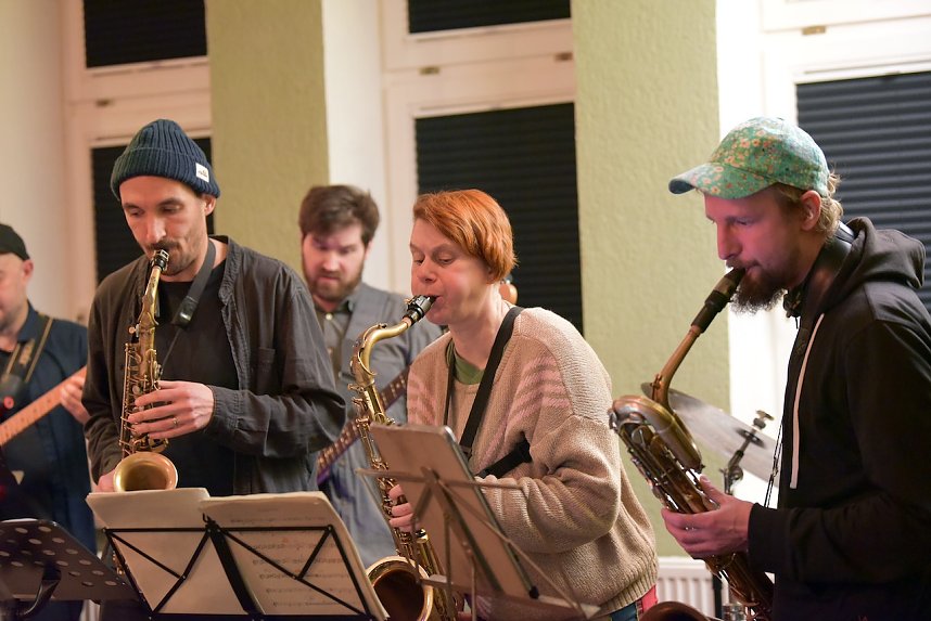 Tryon in der Jazzmangel