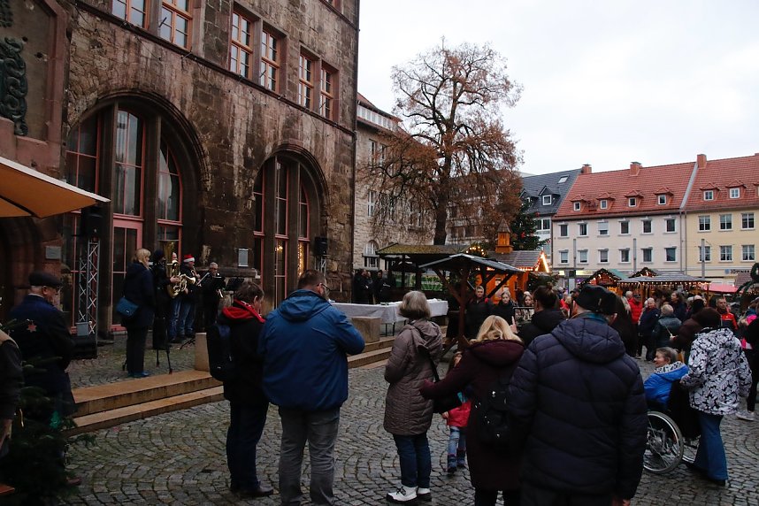 Der Nordh&auml;user Weihnachtsmarkt wurde heute er&ouml;ffnet