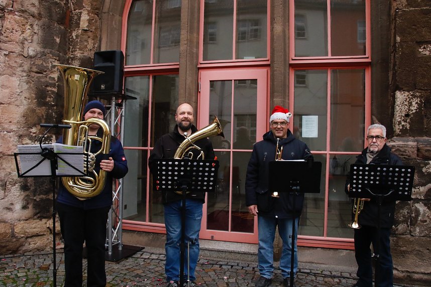 Der Nordh&auml;user Weihnachtsmarkt wurde heute er&ouml;ffnet