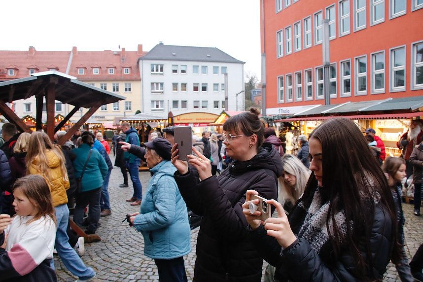 Der Nordh&auml;user Weihnachtsmarkt wurde heute er&ouml;ffnet