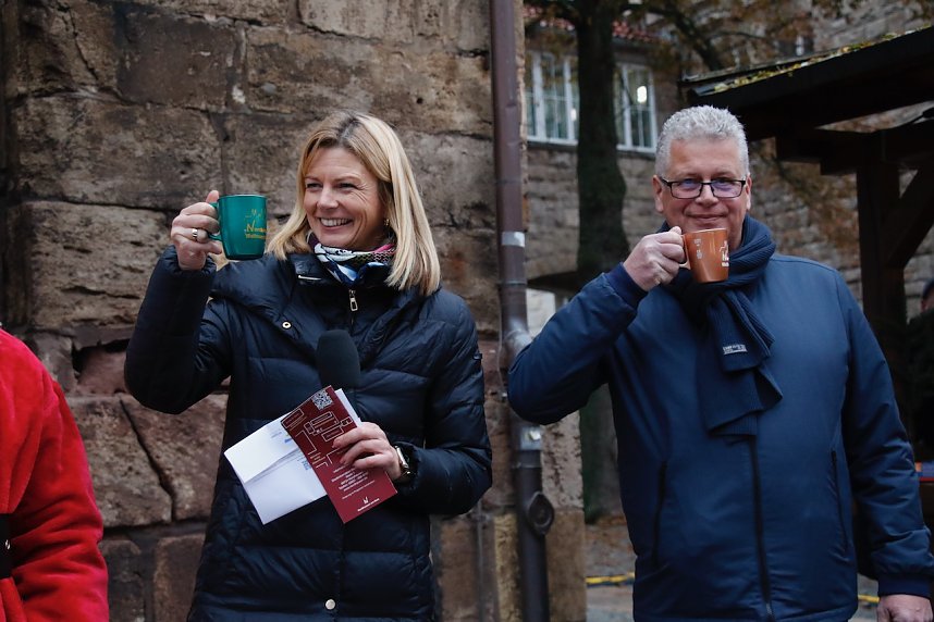 Der Nordh&auml;user Weihnachtsmarkt wurde heute er&ouml;ffnet