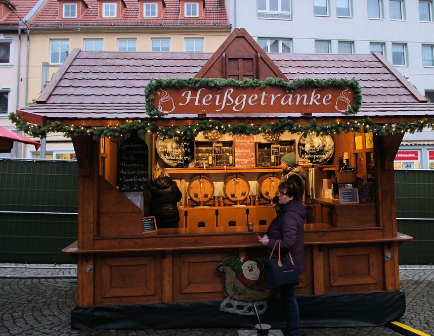 Nordhausen und sein Weihnachtsmarkt in festlichem Schmuck