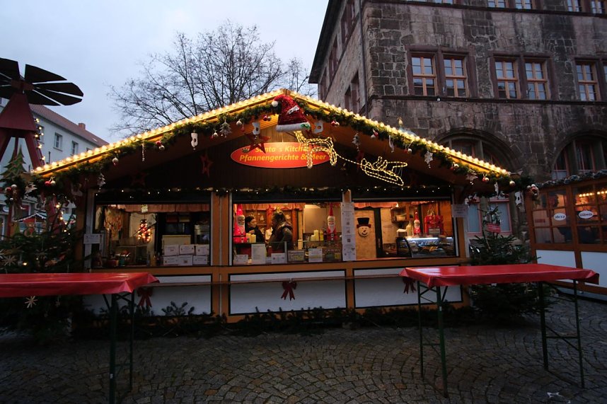 Nordhausen und sein Weihnachtsmarkt in festlichem Schmuck