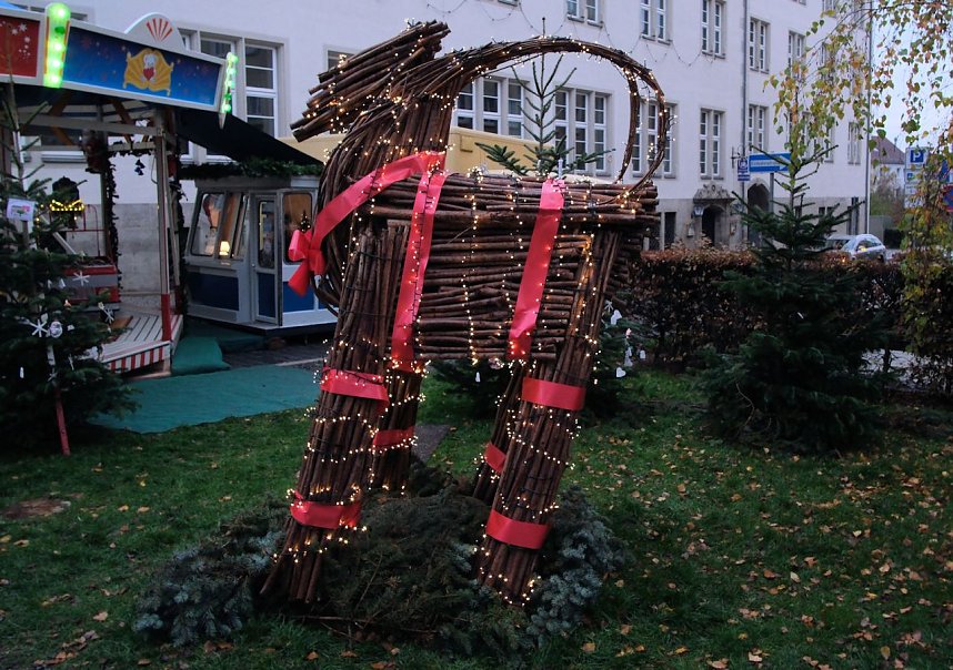 Nordhausen und sein Weihnachtsmarkt in festlichem Schmuck