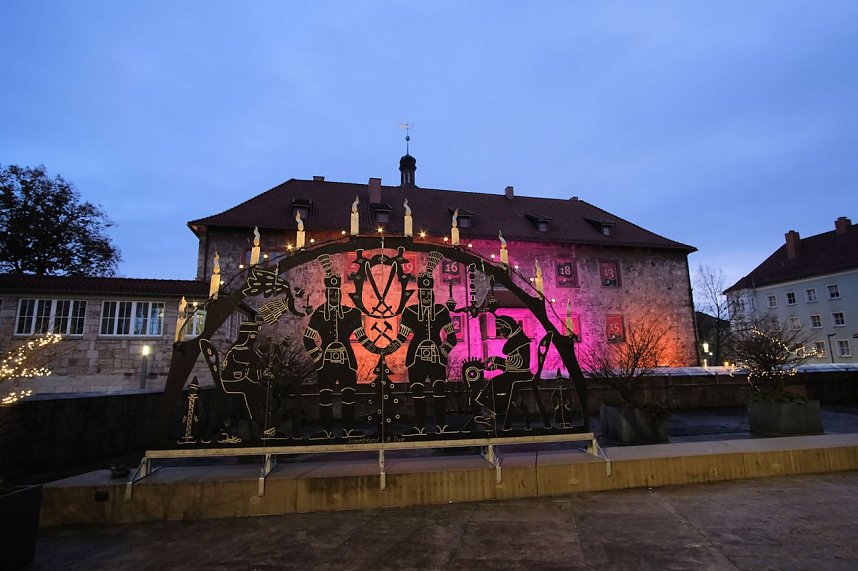 Nordhausen und sein Weihnachtsmarkt in festlichem Schmuck