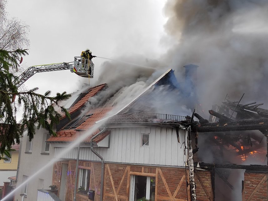 Brand in Steigerthal