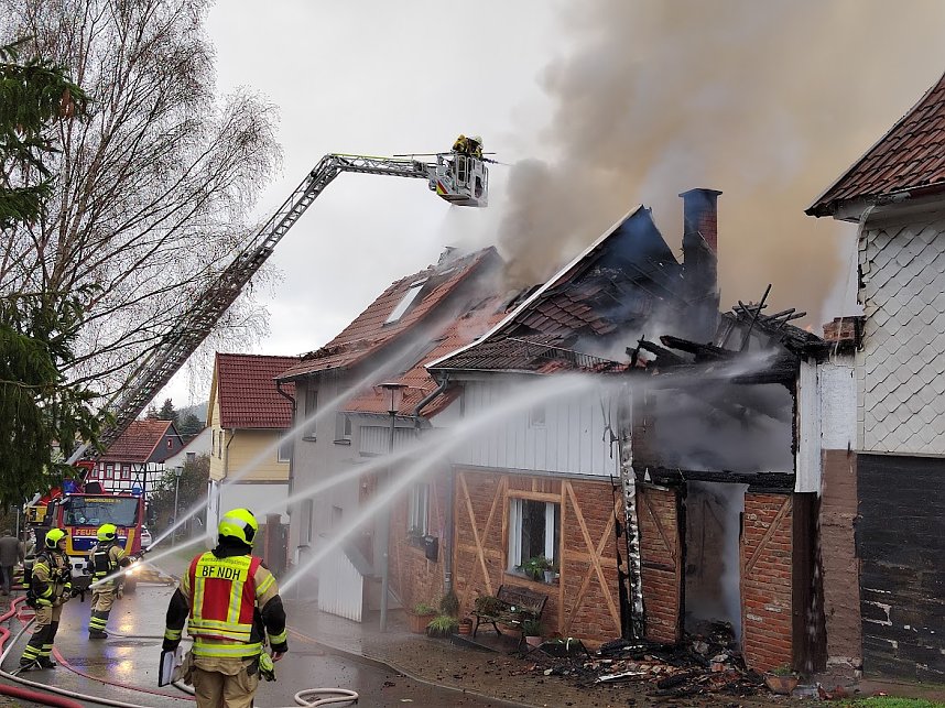 Brand in Steigerthal