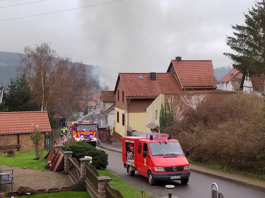 Brand in Steigerthal