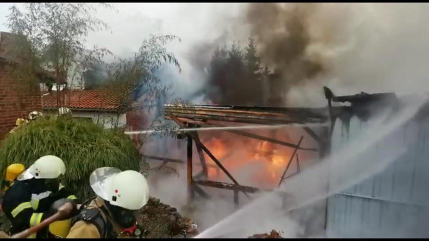 Feuerwehr im Einsatz in Steigerthal