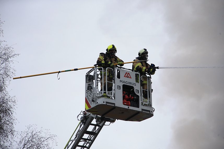 Feuerwehr im Einsatz in Steigerthal