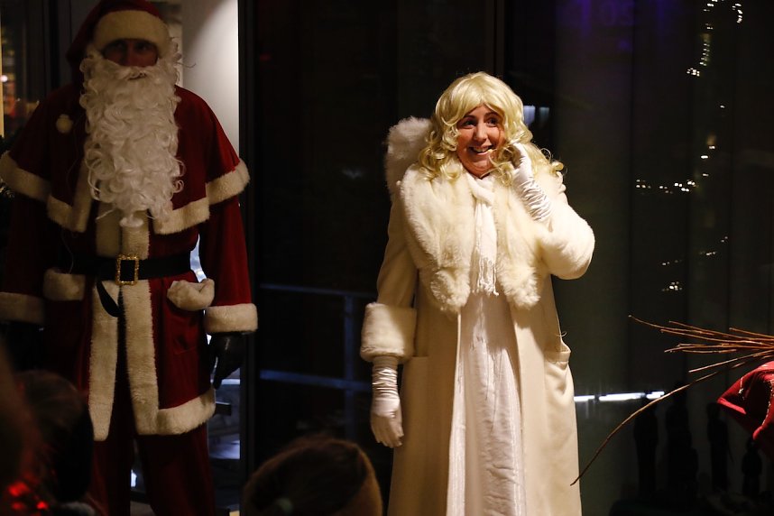 Das erste T&uuml;rchen auf dem Nicolaiplatz wurde ge&ouml;ffnet