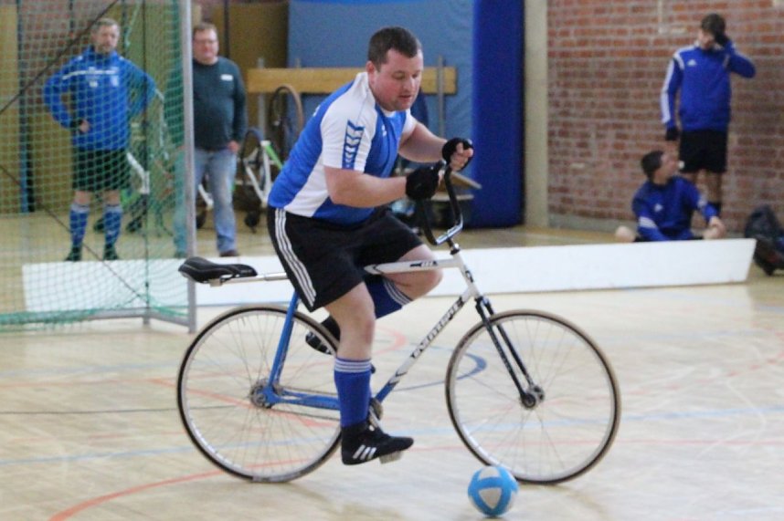 F&uuml;r die Ilfelder Radballer sollte es ein durchwachsener Spieltag werden