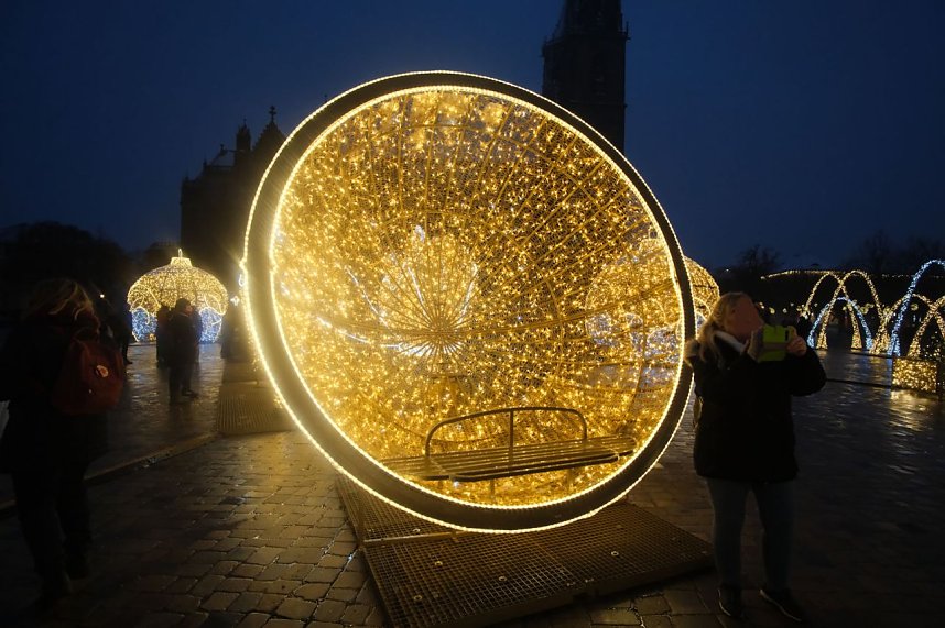 Peter Blei unterwegs in Magdeburg