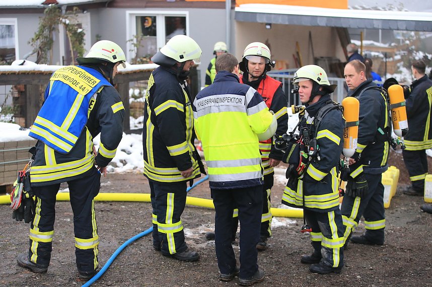 Schuppenbrand in Elende