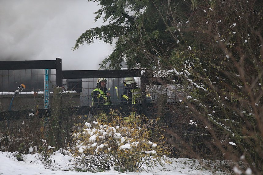 Schuppenbrand in Elende