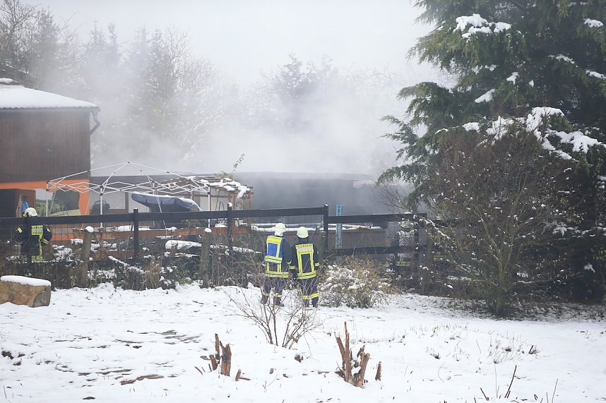 Schuppenbrand in Elende