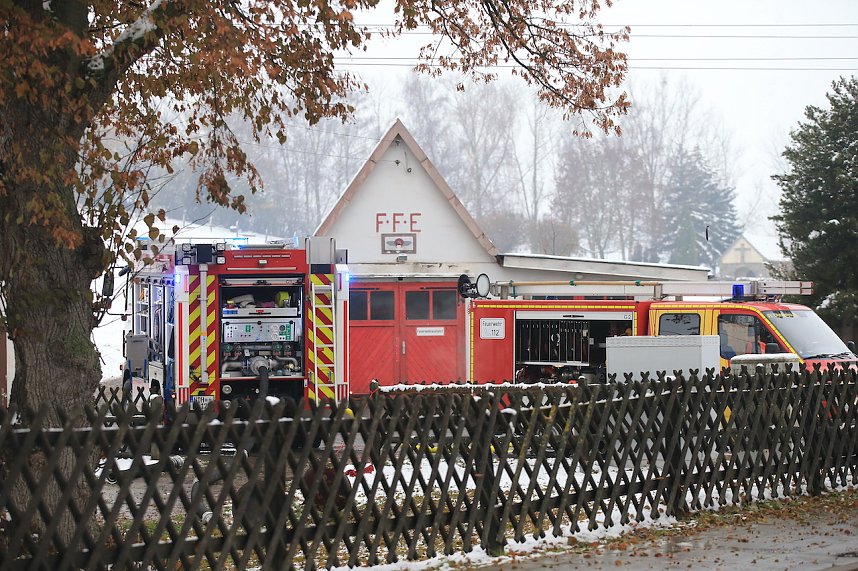 Schuppenbrand in Elende