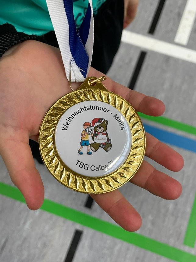 Weihnachtliches Turnier mit der NSV-F-Jugend