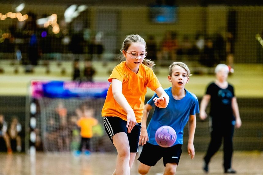 Weihnachtliches Turnier mit der NSV-F-Jugend