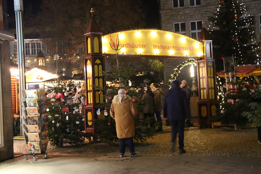 Montagsdemonstration in Nordhausen am 12. Dezember