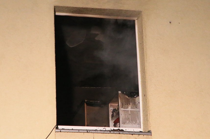 K&uuml;che brannte in Bleicher&ouml;der Wohnhaus 