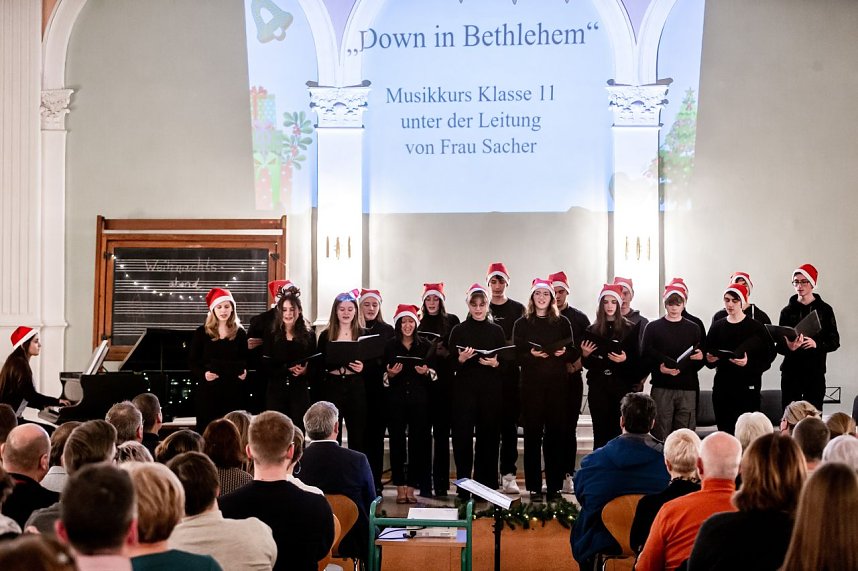 Weihnachtskonzert am Humboldt-Gymnasium