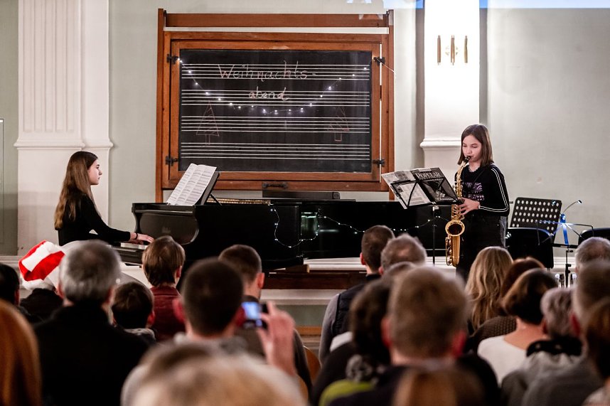 Weihnachtskonzert am Humboldt-Gymnasium