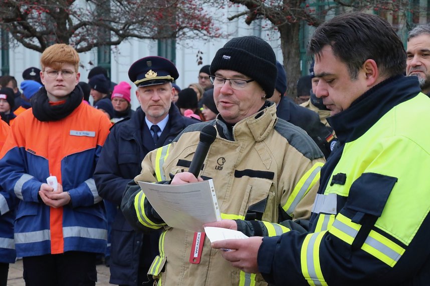 Das Friedenslicht aus Bethlehem ist zum 14. mal im Landkreis verteilt worden
