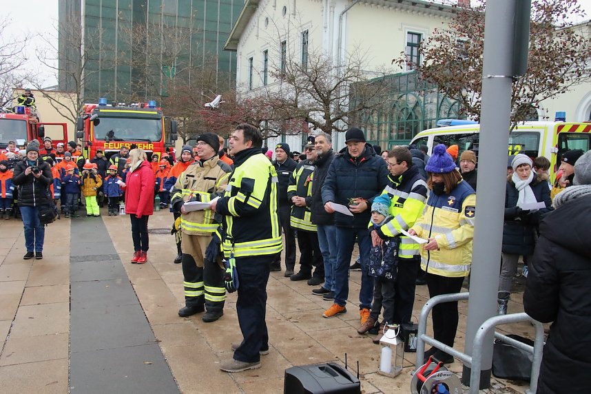 Das Friedenslicht aus Bethlehem ist zum 14. mal im Landkreis verteilt worden
