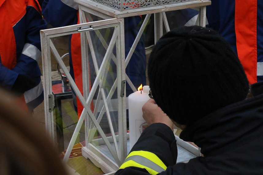 Das Friedenslicht aus Bethlehem ist zum 14. mal im Landkreis verteilt worden