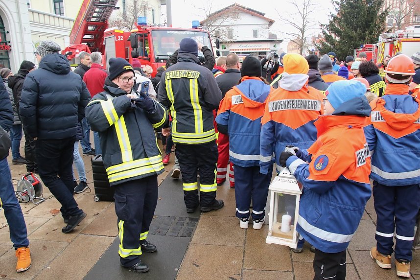Das Friedenslicht aus Bethlehem ist zum 14. mal im Landkreis verteilt worden