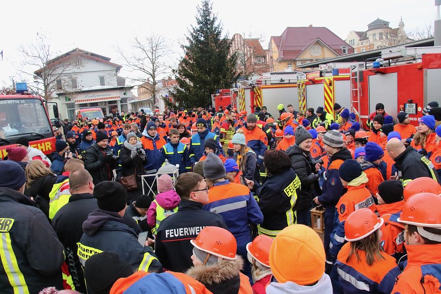 Das Friedenslicht aus Bethlehem ist zum 14. mal im Landkreis verteilt worden