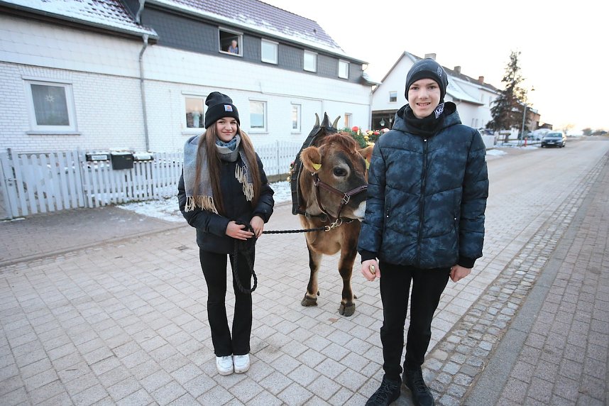 Wenn der Weihnachtsochse�durch die D&ouml;rfer zieht