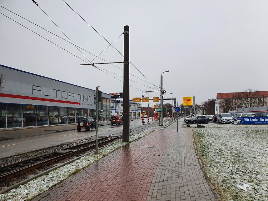 Seltene Impressionen: Nordhausen als Eisbahn