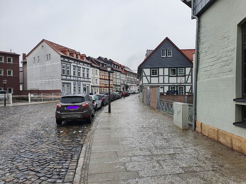 Seltene Impressionen: Nordhausen als Eisbahn