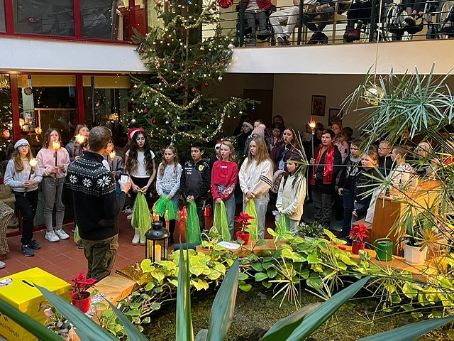 Lichtermarkt der Lessing-Schule