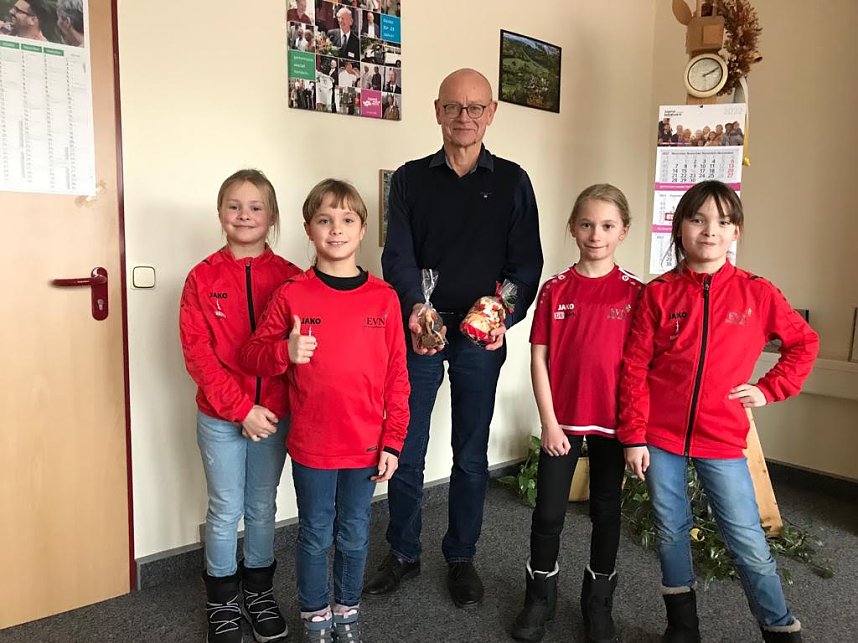 Besuch bei den Sponsoren 