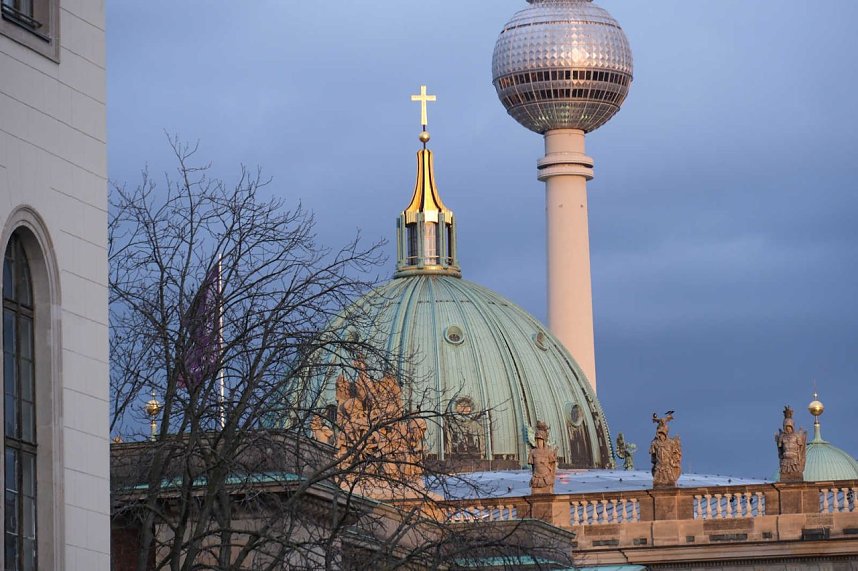 Peter Blei unterwegs in Berlin