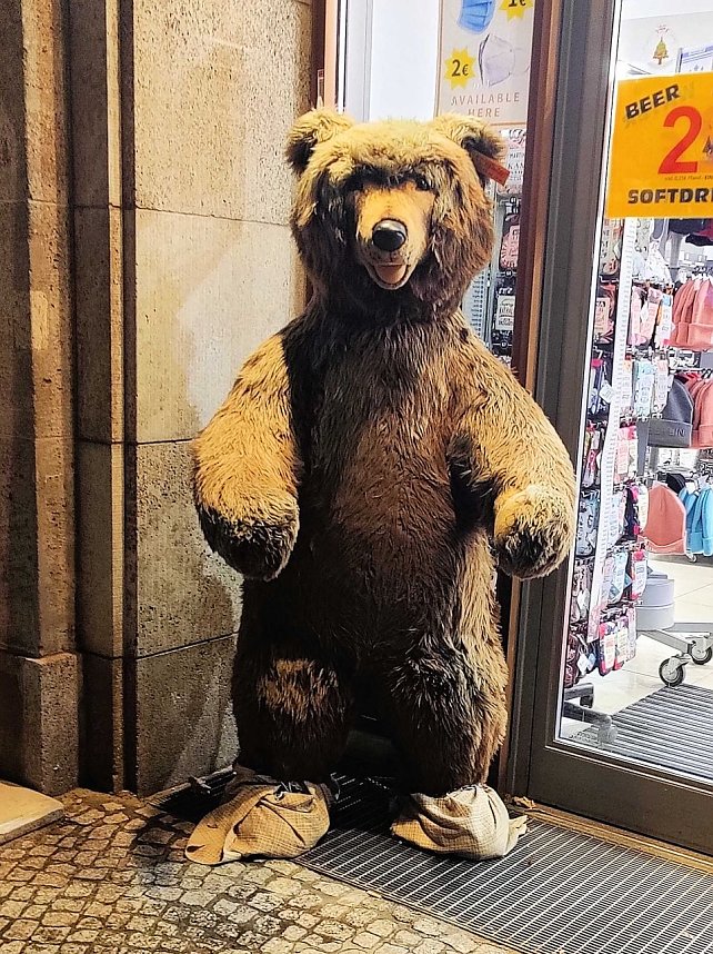 Peter Blei unterwegs in Berlin