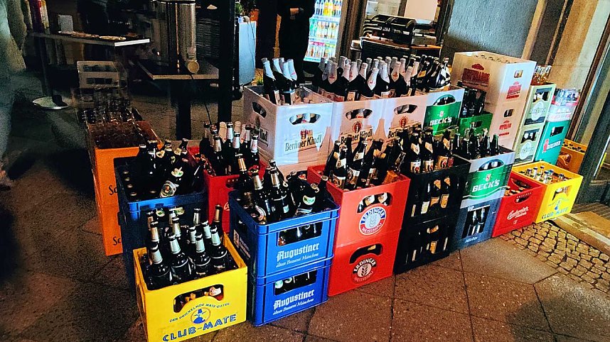 Peter Blei unterwegs in Berlin