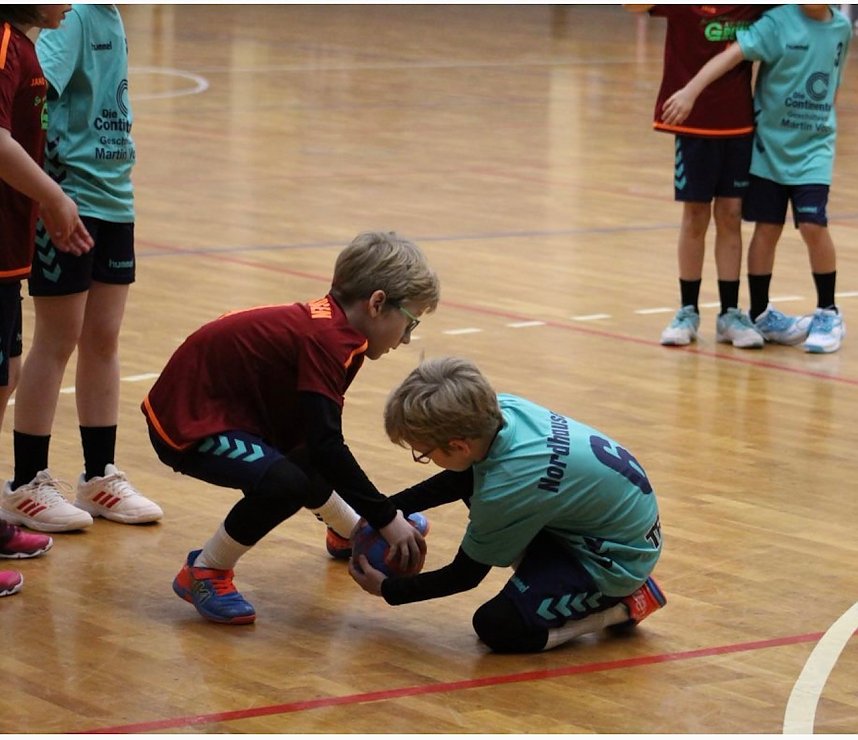 Die NSV-Handballer im Einsatz