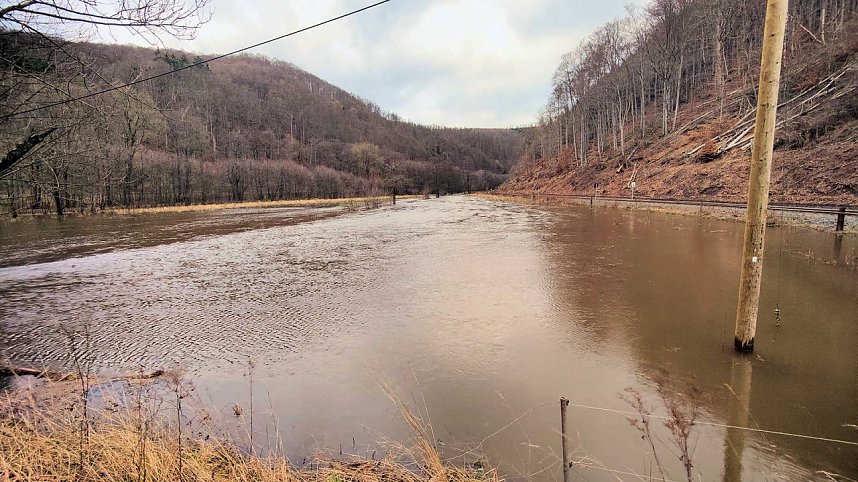 Peter Blei unterwegs an der Bere