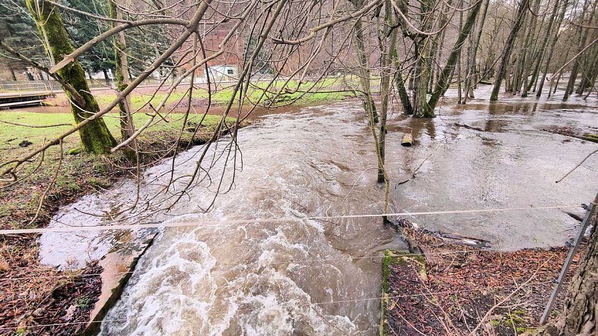 Peter Blei unterwegs an der Bere