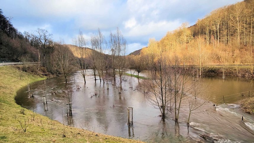 Peter Blei unterwegs an der Bere