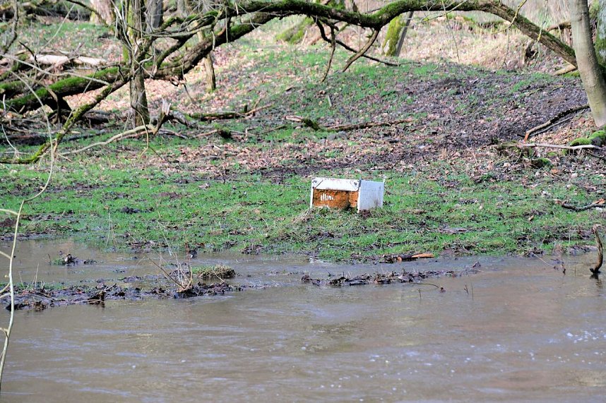 Peter Blei unterwegs an der Bere