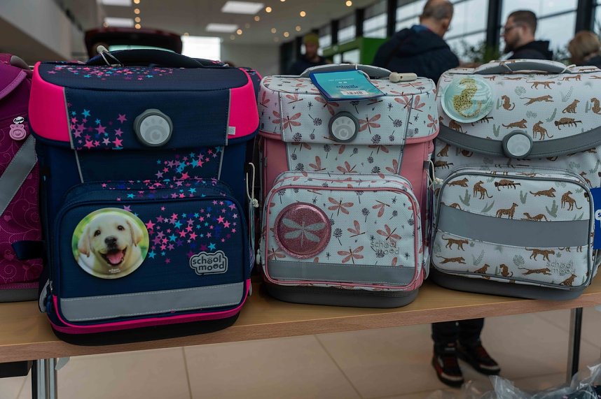 Schulranzentag im Autohaus