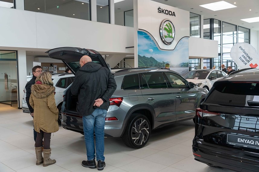Schulranzentag im Autohaus