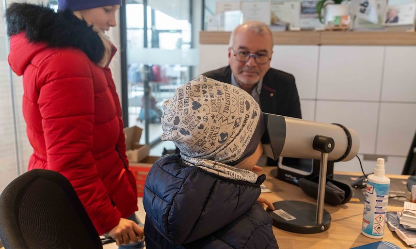 Schulranzentag im Autohaus
