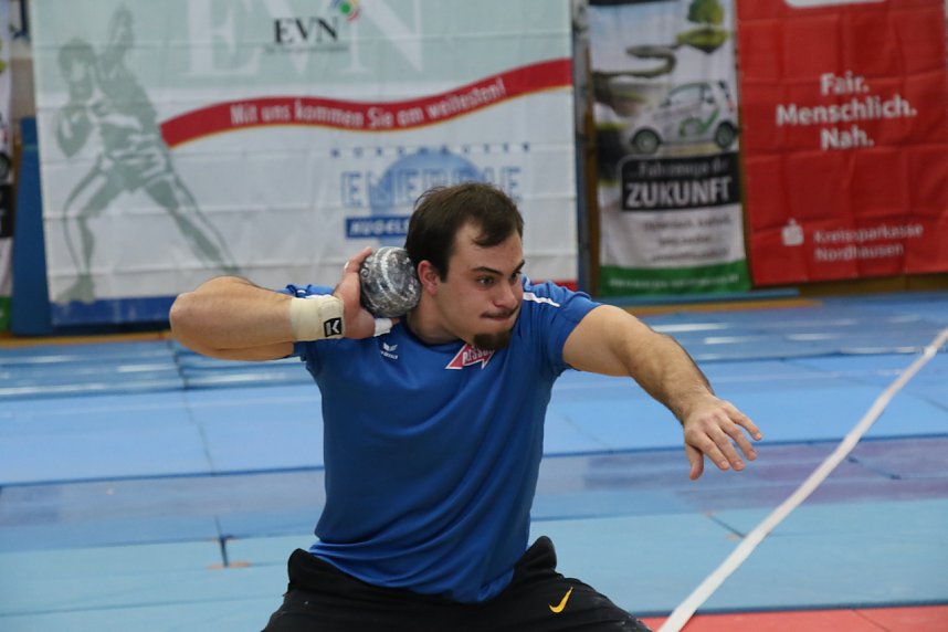 Kugelsto&szlig;-Indoor in Nordhausen