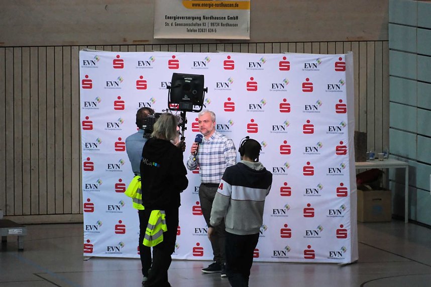 Peter Blei beim Kugelsto&szlig; Indoor